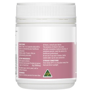 (PRE ORDER) Healthy Care High Strength Cranberry 30000mg 90 Capsules shelf life 2yrs